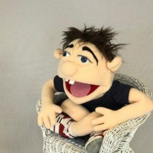 Yellow Easter Bunny Stuffed Animal Cute Plush Toy